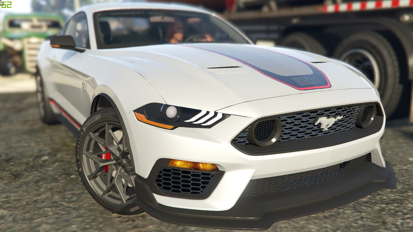 Gta 5 ford mustang replace фото 86